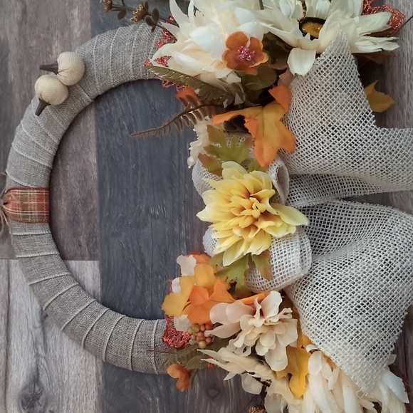 Sipp Deep South Fall Wreath - Picture 2 of 15